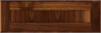 Flat  Panel  Ogee  Walnut  Drawer Front